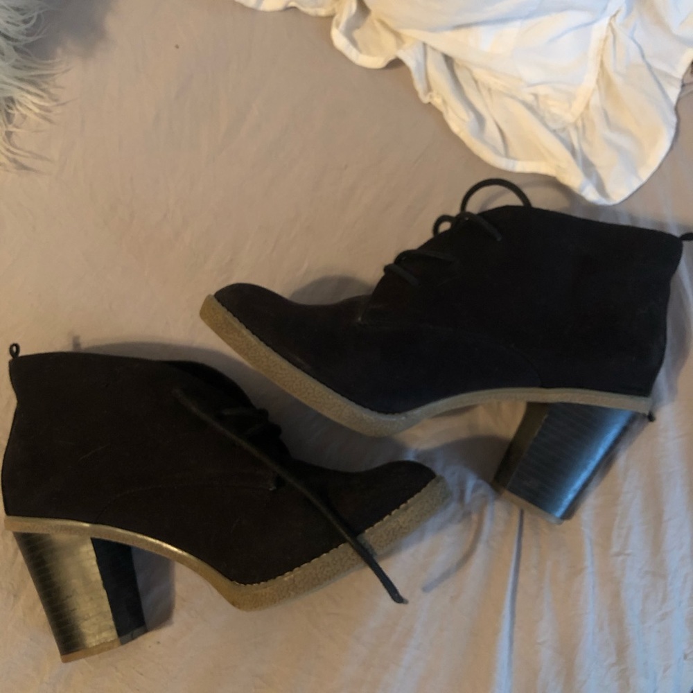 Black heels